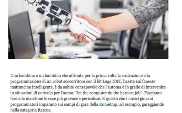 Accanto ai robot impariamo a essere umani