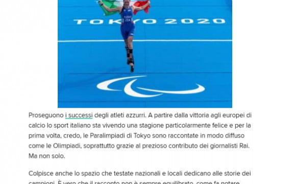 Dopo le Paralimpiadi organizziamo un Cybathlon