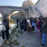 Flash Mob on the Tiber